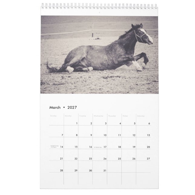 Calendário de Cavalos... (Mar 2027)