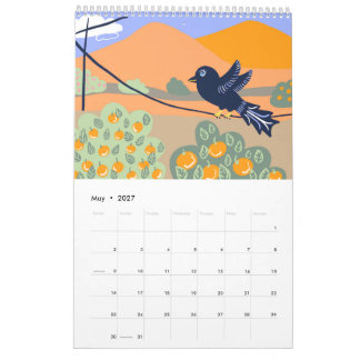 Calendário de Cenas e Padrões de Verão Gregos