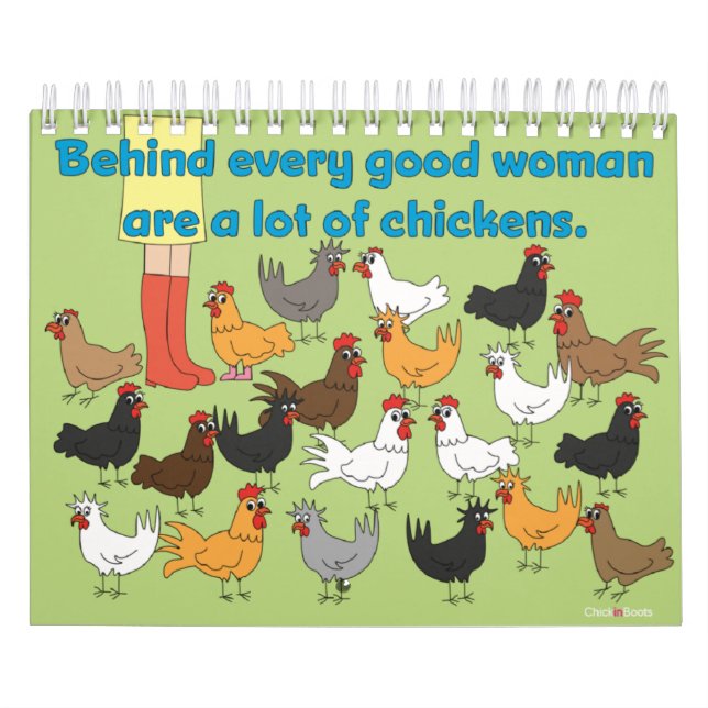 Calendário de ChickinBoots 2016 (Capa)