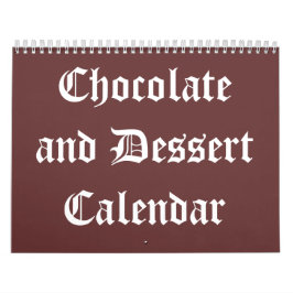 Calendário de Chocolate e Sobremesa 20XX
