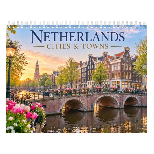 Calendário de Cidades e Vilas da Holanda (Capa)