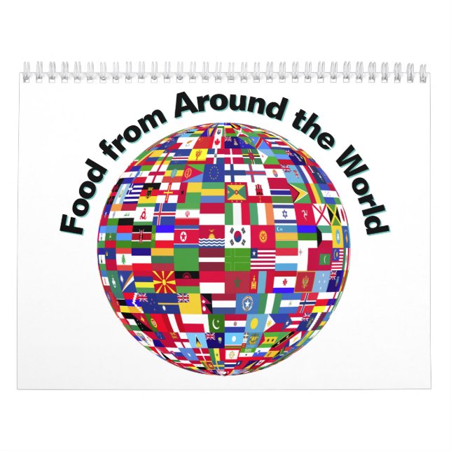 Calendário de Comida de Todo o Mundo de 2027 (Capa)
