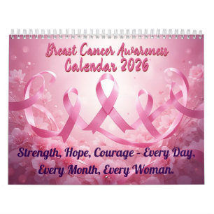 Calendário de Consciência do Cancer da Mama 2026