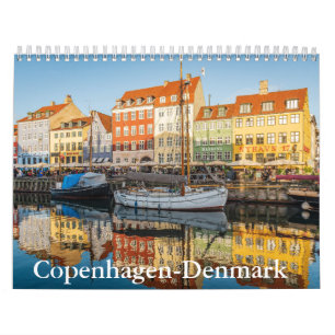 Calendário de Copenhague-Dinamarca
