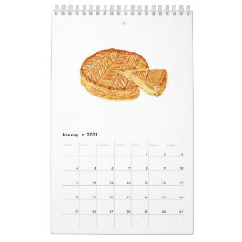 Calendário de Cores Aquáticas 2021