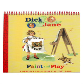 Calendário de Cores Dick e Jane
