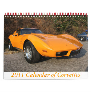 Calendário de Corvettes 2011