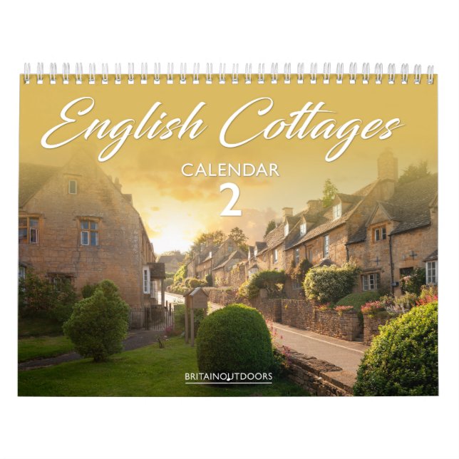 Calendário de Cottages Inglês 2 (Capa)