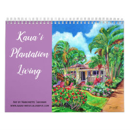 Calendário de Cottages Vivos da Plantação Kauai