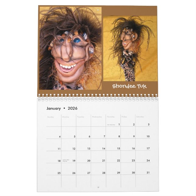 Calendário de Crazies 2012 do Stir (Jan 2026)