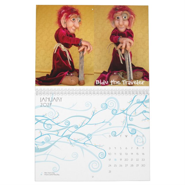 Calendário de Crazies 2012 do Stir (Jan 2027)