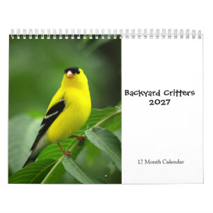 Calendário de Criaturas do Quintal 2027