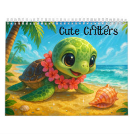 Calendário de Criaturas Fofas