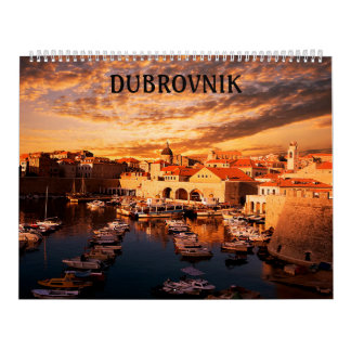 Calendário de Croatia Dubrovnik
