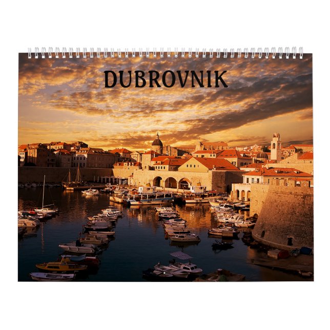 Calendário de Croatia Dubrovnik (Capa)