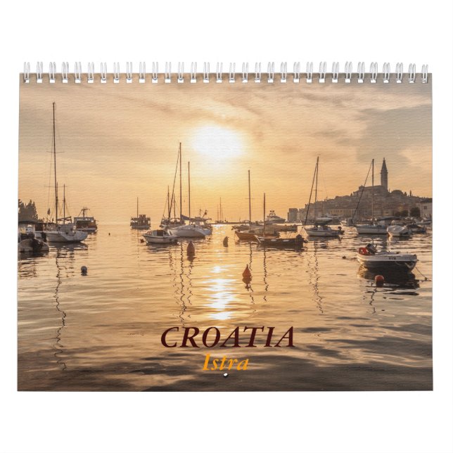 Calendário de Croatia Istra texturized (Capa)