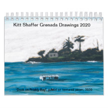 Calendário de Desenhos de Grenada em Kitt Shaffer