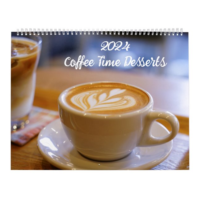 Calendário de Desserts de Tempo do Café 2024 (Capa)