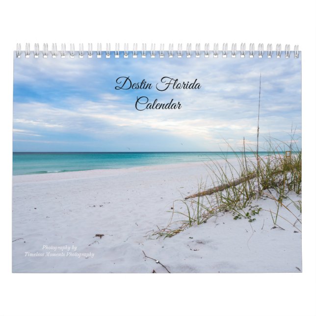 Calendário de Destin Flórida (Capa)