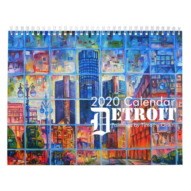 Calendário de Destroit 2020 (Capa)