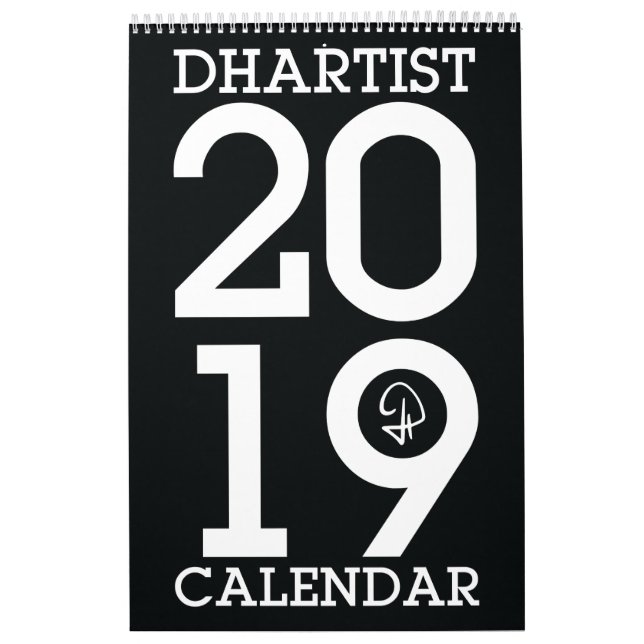 Calendário de DHARTIST - 2019 (Capa)