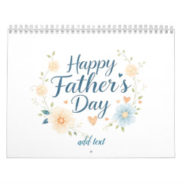Calendário de Dias de os pais Felizes Personalizad