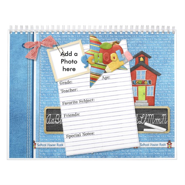 Calendário de Dias Escolares (Capa)