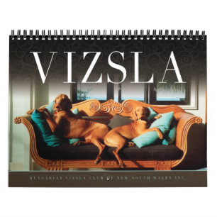 Calendário de Dolce Vizsla do La