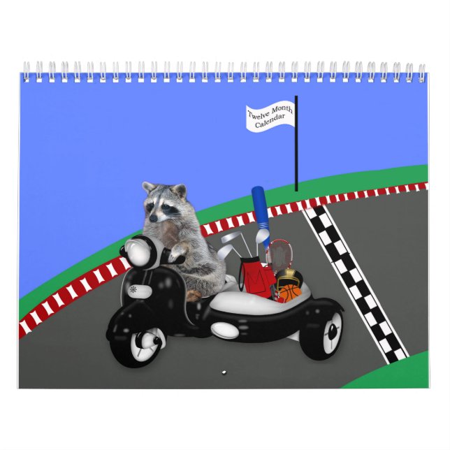 Calendário de doze meses (Capa)