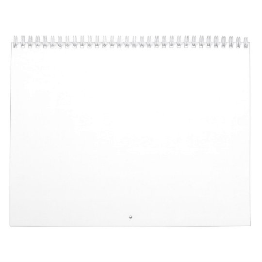 Duas Páginas, Médio, Branco Calendar