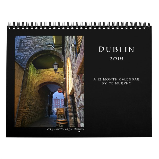 Calendário de Dublin Ireland 2019 (Capa)
