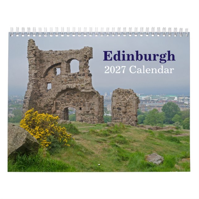 Calendário de Edimburgo 2027 (Capa)