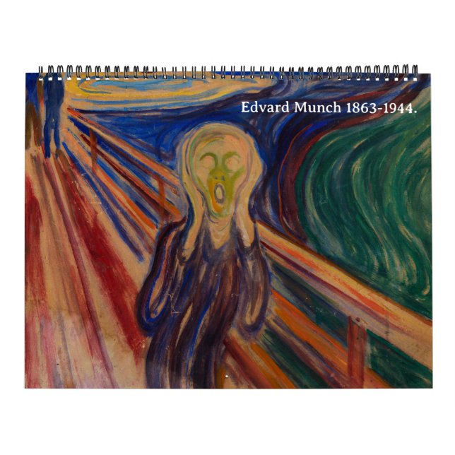 Calendário de Edvard Munch. (Capa)