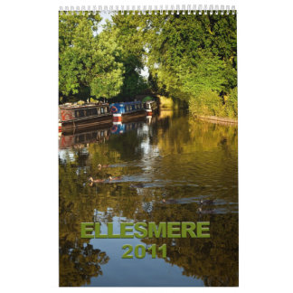Calendário de Ellesmere Shropshire