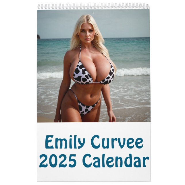 Calendário de Emily Curvee 2025 (Capa)
