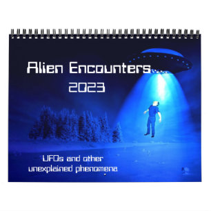 Calendário de Encontros de alienígena 2023