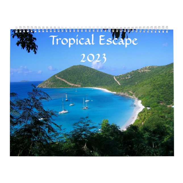 Calendário de Escape Tropical 2023 (Capa)