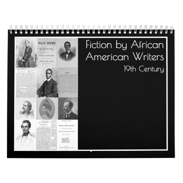 Calendário de Escritores Africano-Americanos (Capa)