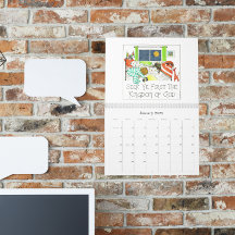 Calendário de Escrituras Cristãs Ilustrado