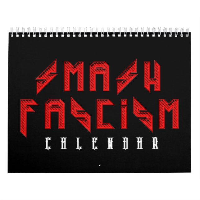Calendário de Esmagamento do Fascismo (Capa)