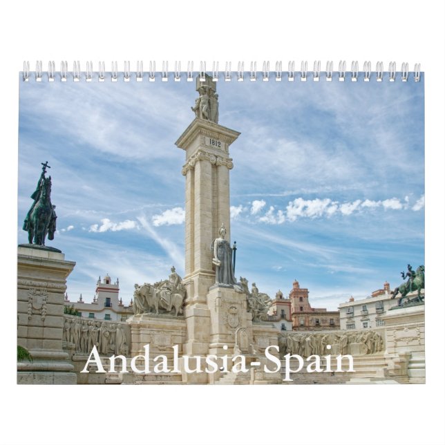 Calendário de Espanha Andaluzia (Capa)