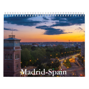 Calendário de Espanha de Madrid