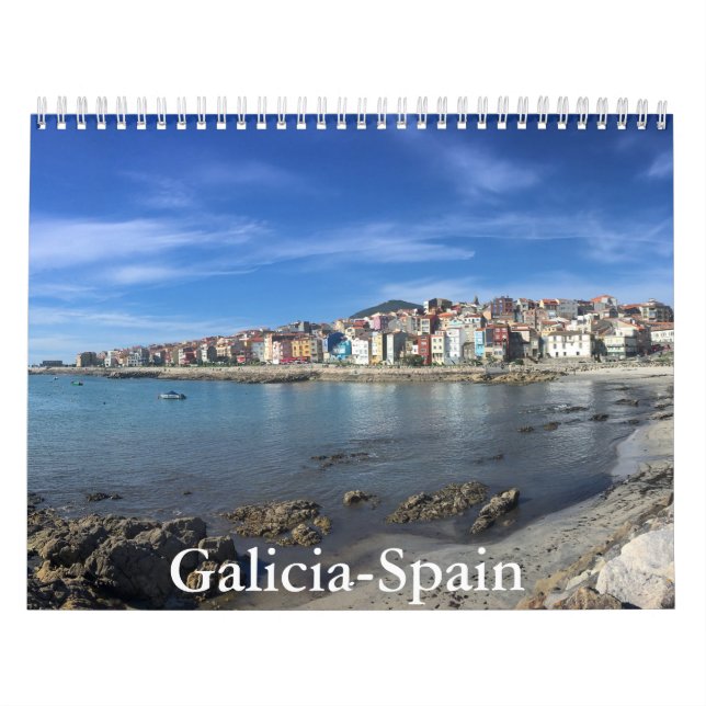 Calendário de Espanha Galiza (Capa)