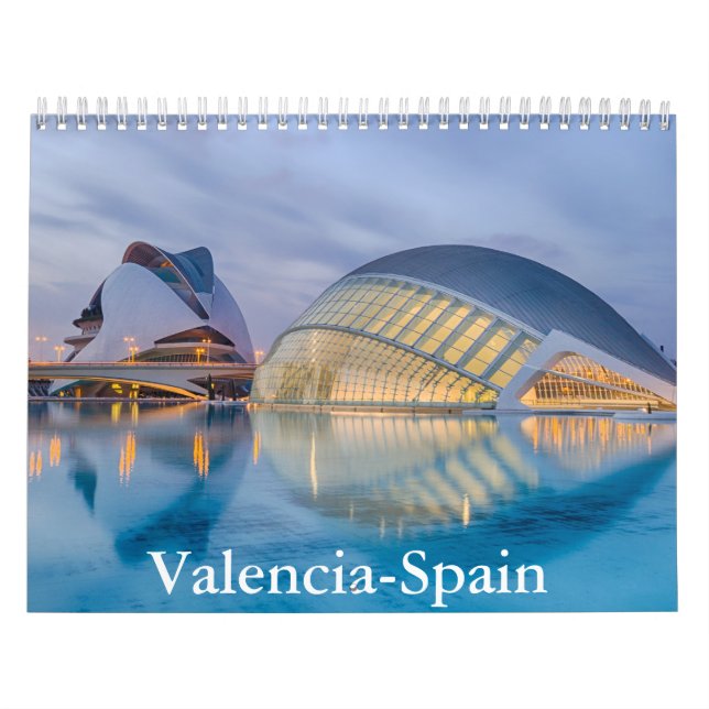 Calendário de Espanha Valencia (Capa)