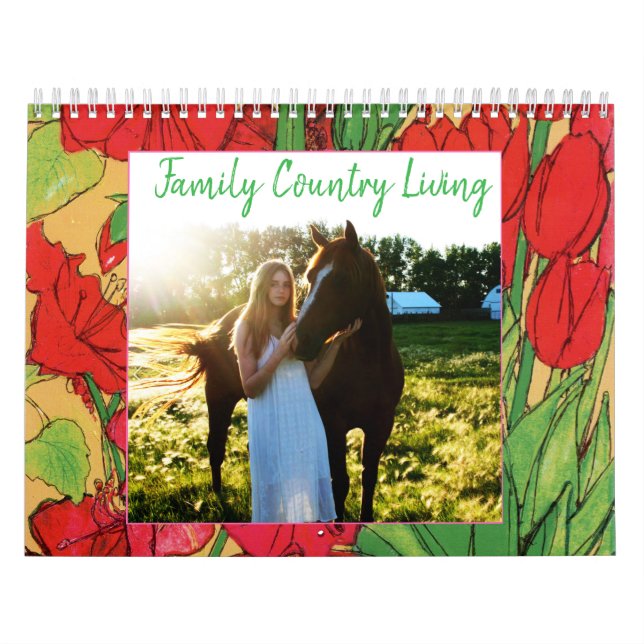 Calendário de Estilo e Vida no Campo (Capa)