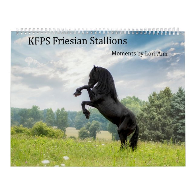 Calendário de Estilos Frísia do KFPS (Capa)