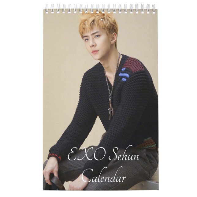 Calendário de EXO Sehun (Capa)