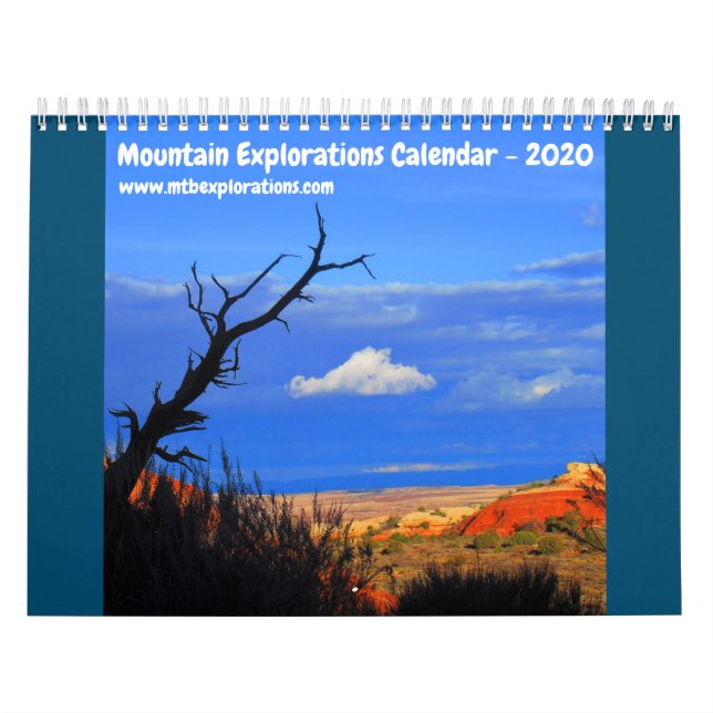 Calendário de Exploração de Montanha 2020 (Capa)
