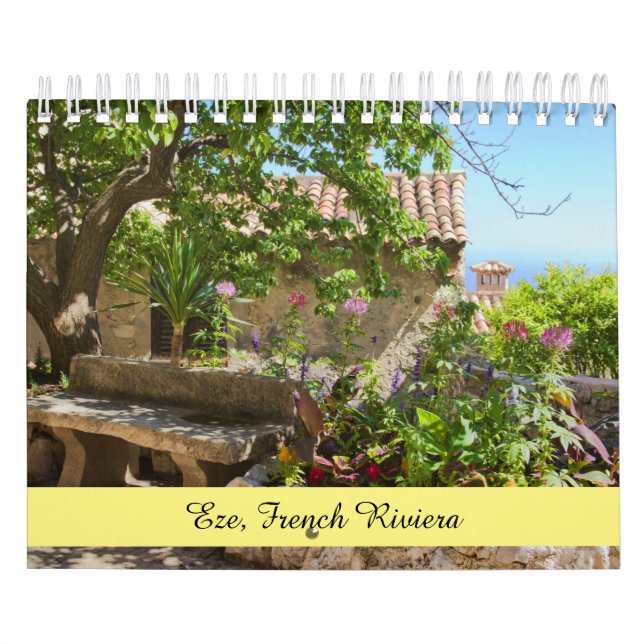 Calendário de Eze, na Riviera Francesa (Capa)