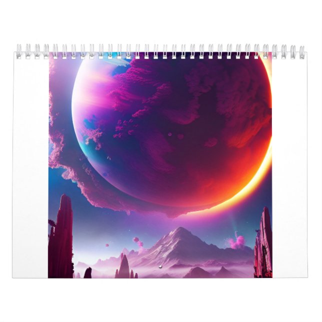 Calendário de Fantasia Planetária (Capa)